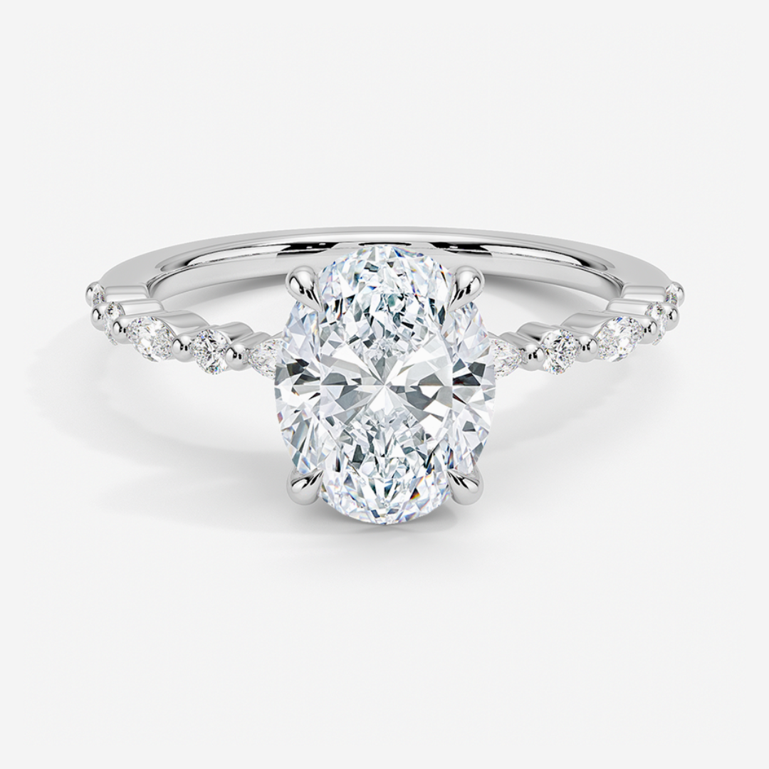 Oval Diamond Ring – A Timeless Symbol of Elegance