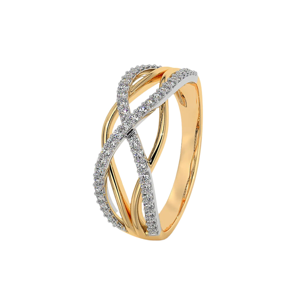 The Victoria Loop Gold Ring 14K