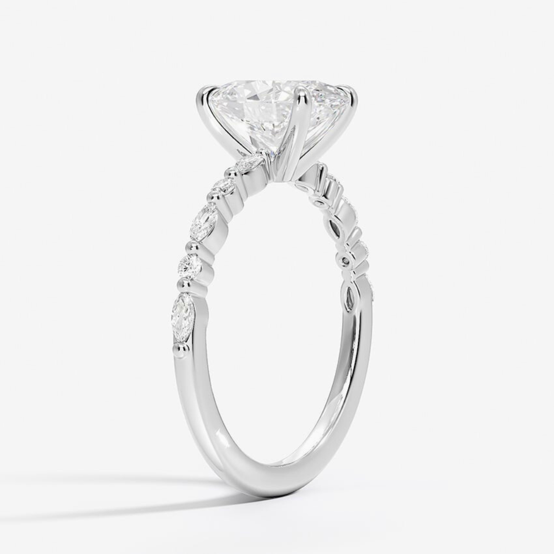 Oval Diamond Ring – A Timeless Symbol of Elegance