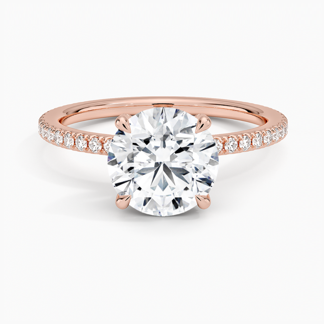 Classic Round Diamond Ring – Timeless Brilliance