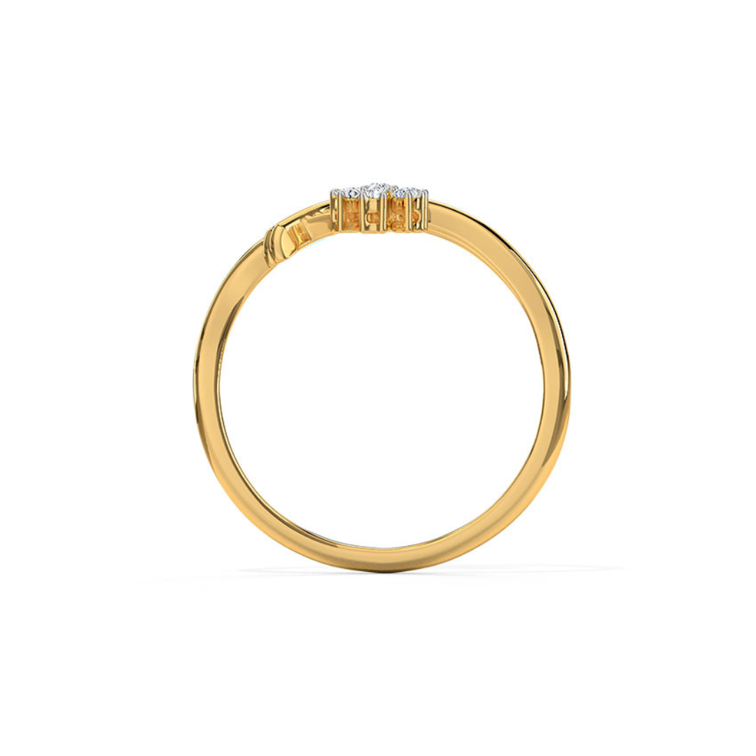 Floral Hold Diamond Ring – Elegant Flower-Inspired