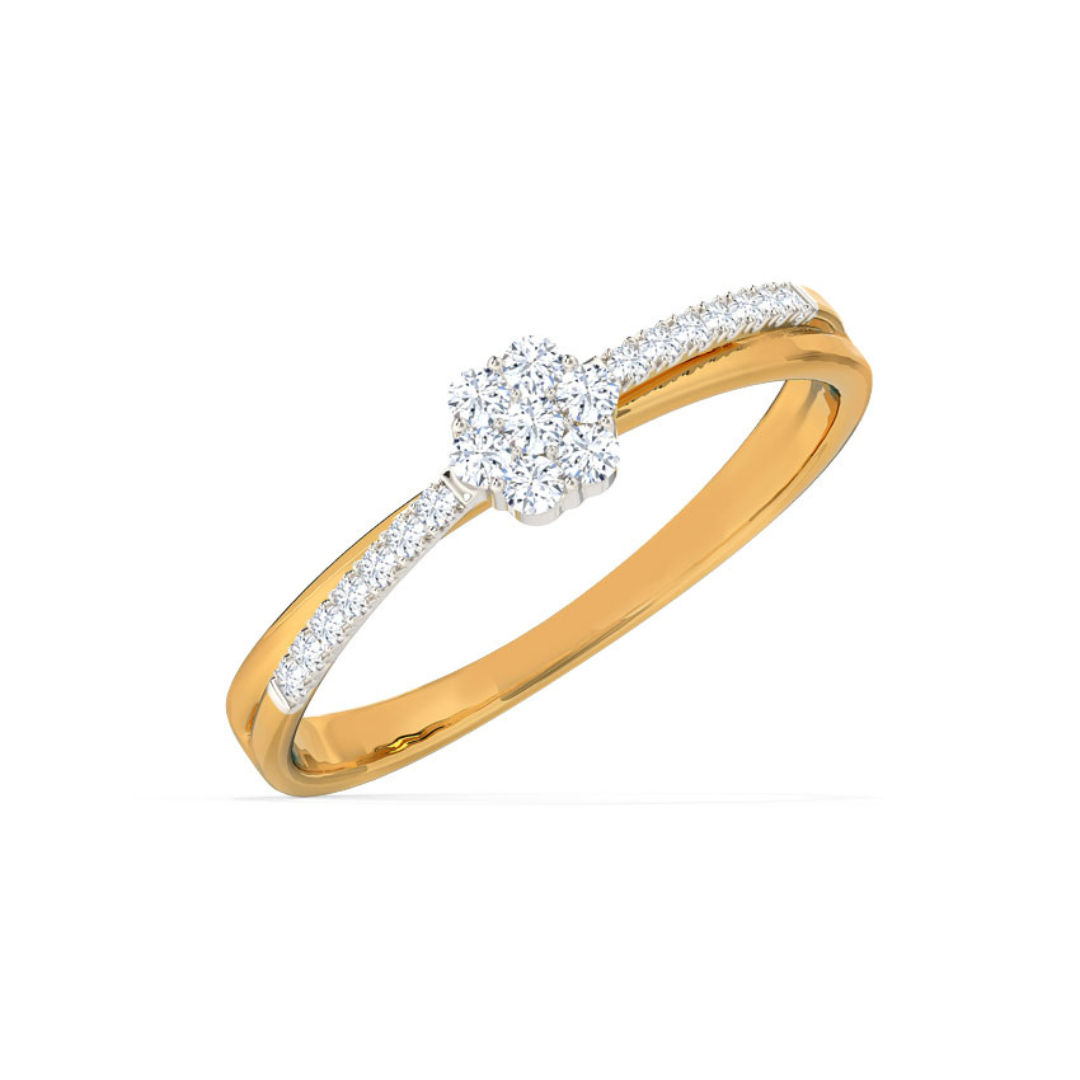 Erin Cluster Diamond Ring – Stunning and Elegant