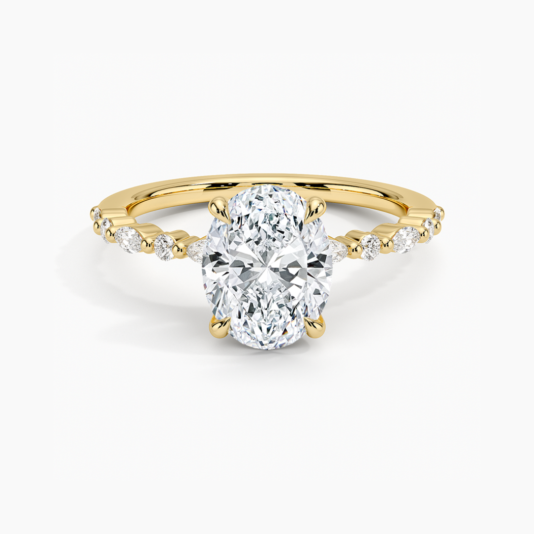 Oval Diamond Ring – A Timeless Symbol of Elegance