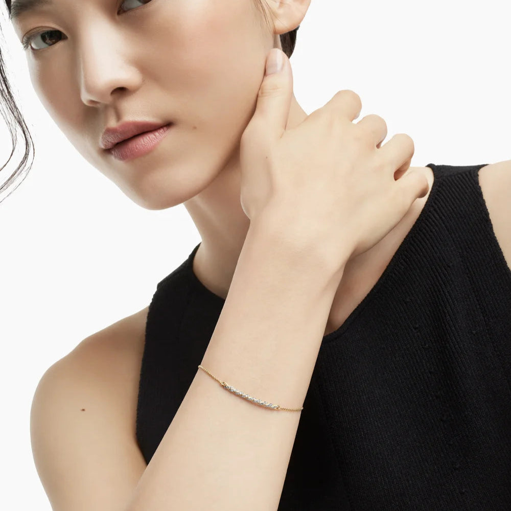 18K Gold Diamond Bracelet for Women