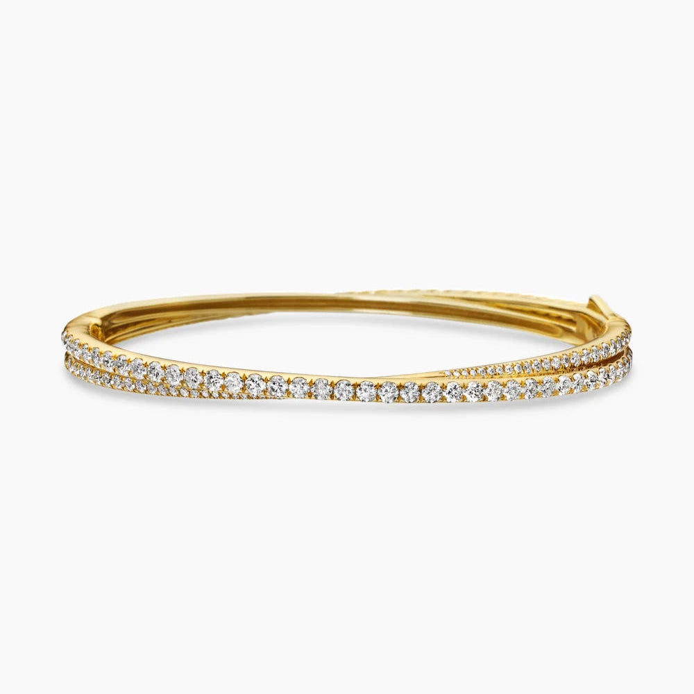 18K Gold Diamond Bracelet for Women