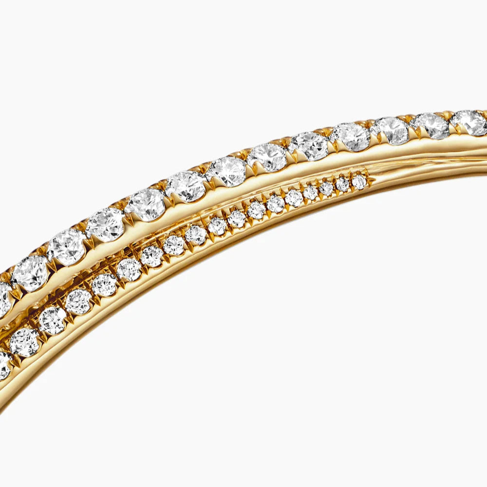 18K Gold Diamond Bracelet for Women