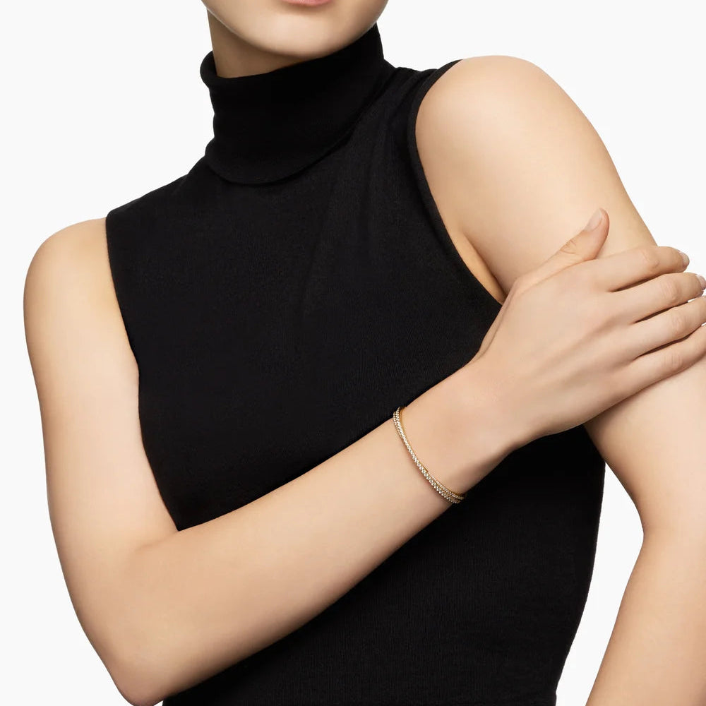 18K Gold Diamond Bracelet for Women