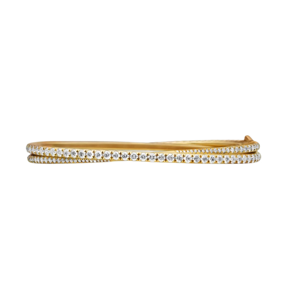 18K Gold Diamond Bracelet for Women