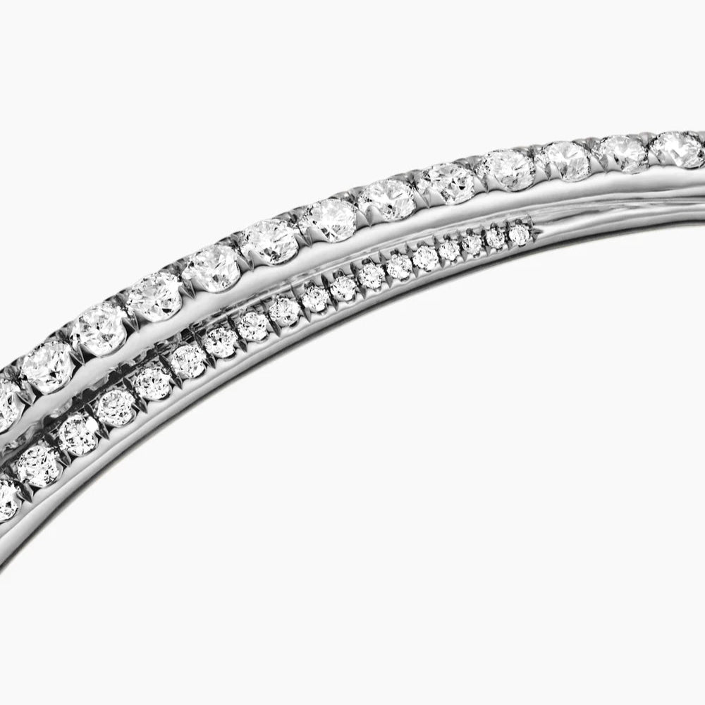 18K White Gold Diamond Bracelet for Women