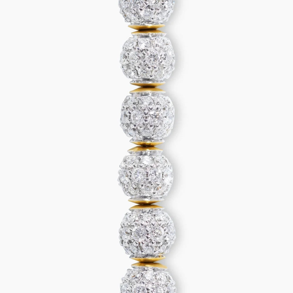 18K Gold Diamond Bracelet for Women