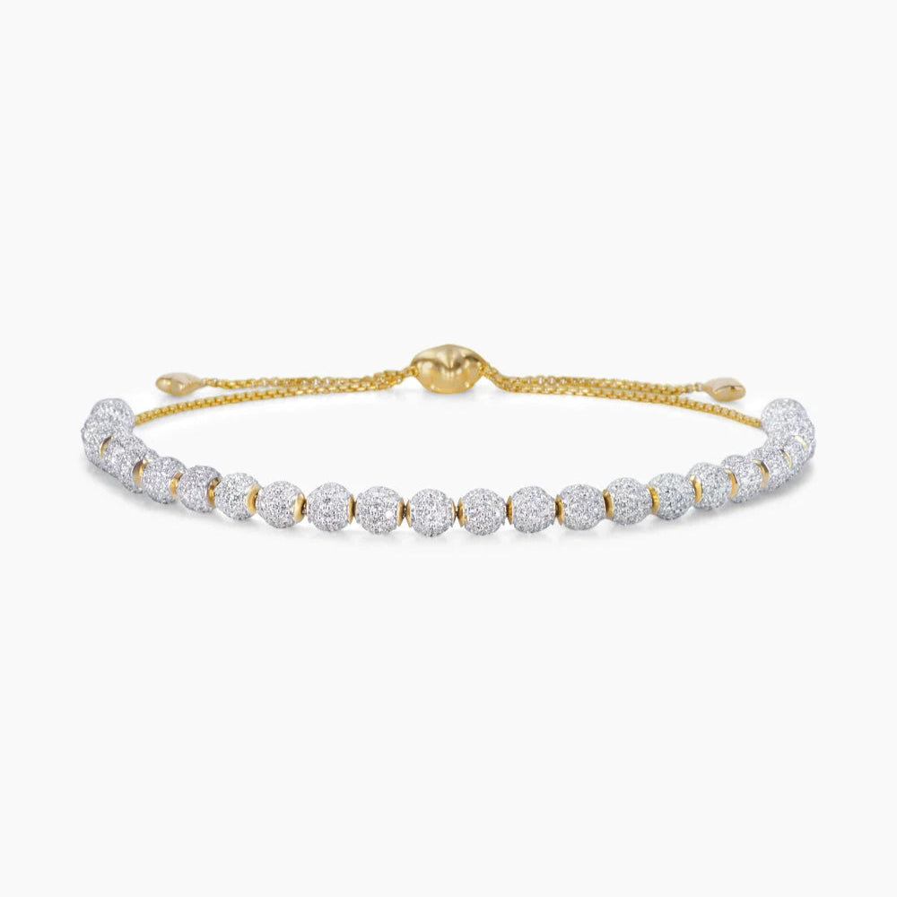 18K Gold Diamond Bracelet for Women