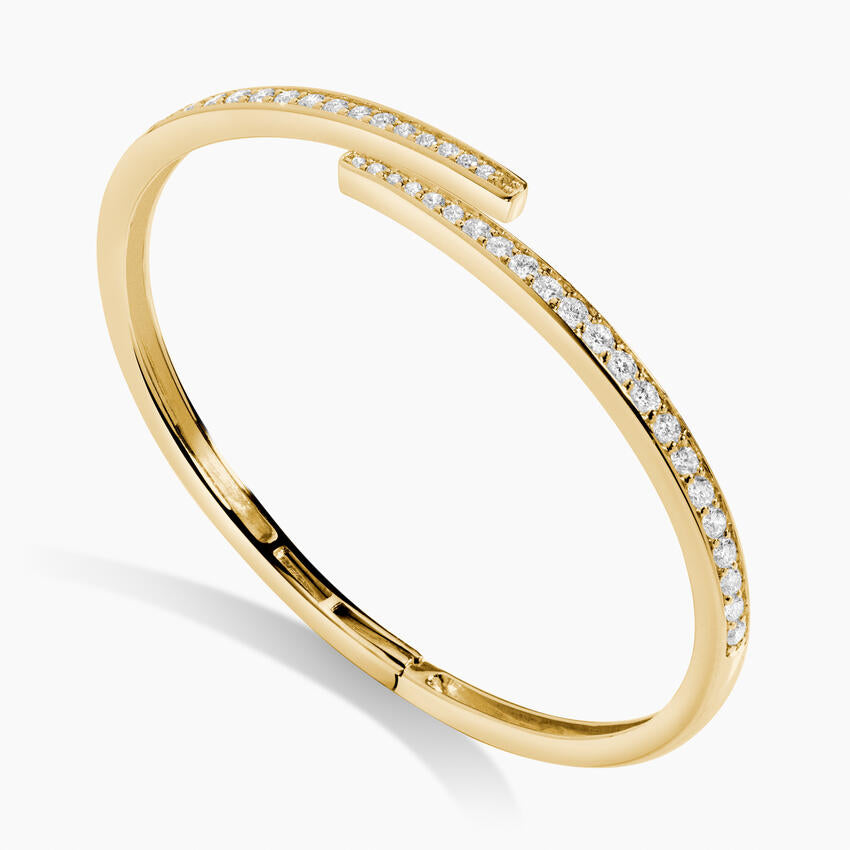 18K Gold Diamond Bracelet for Women