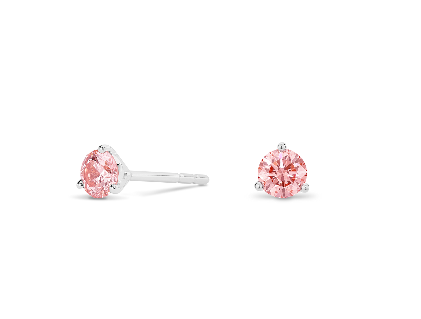 14K solid gold diamond hoop earrings for women with brilliant round-cut diamonds, perfect for luxury everyday wear.