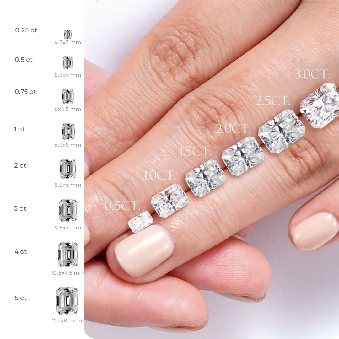 Emerald-cut Engagement Ring