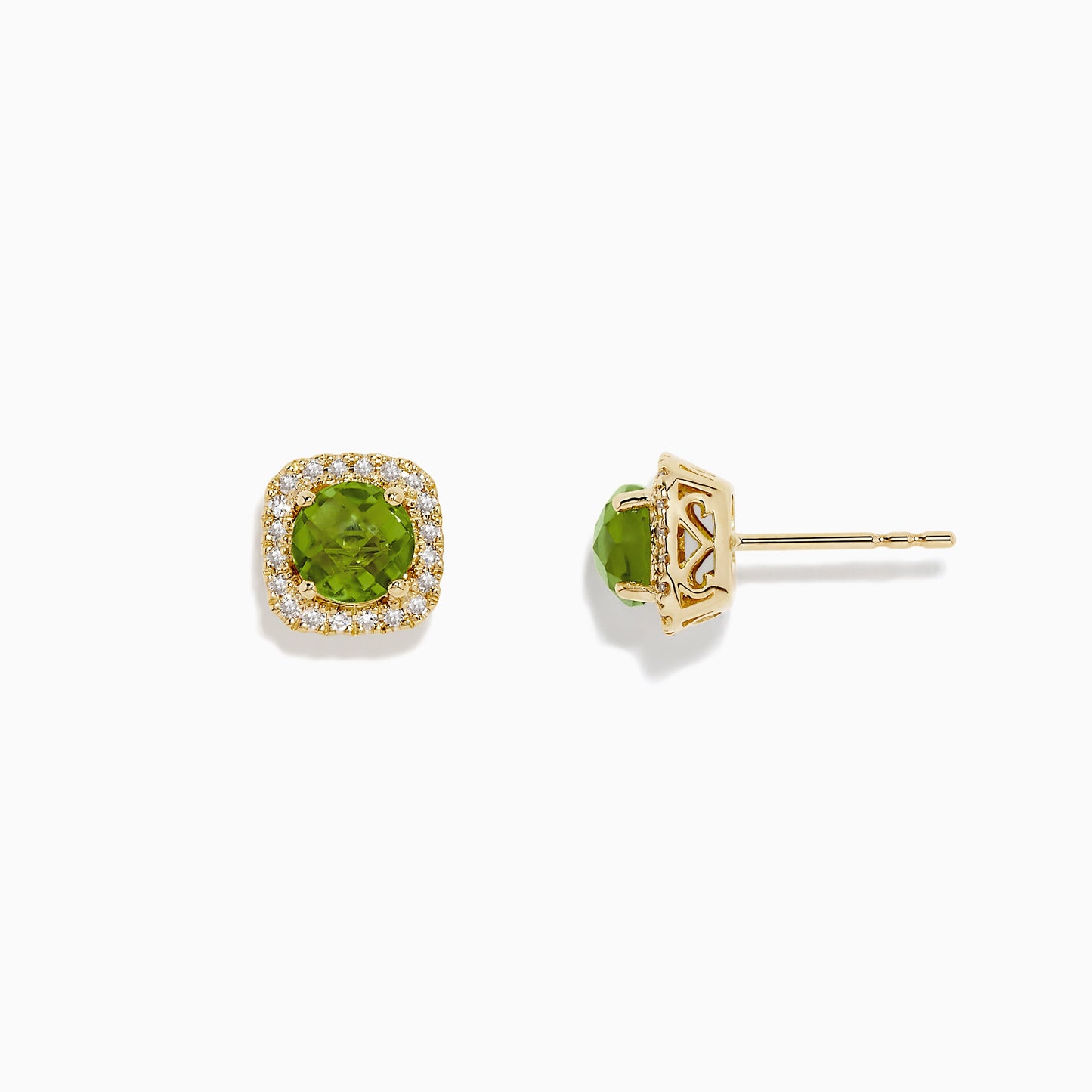 14K solid gold diamond hoop earrings for women with brilliant round-cut diamonds, perfect for luxury everyday wear.