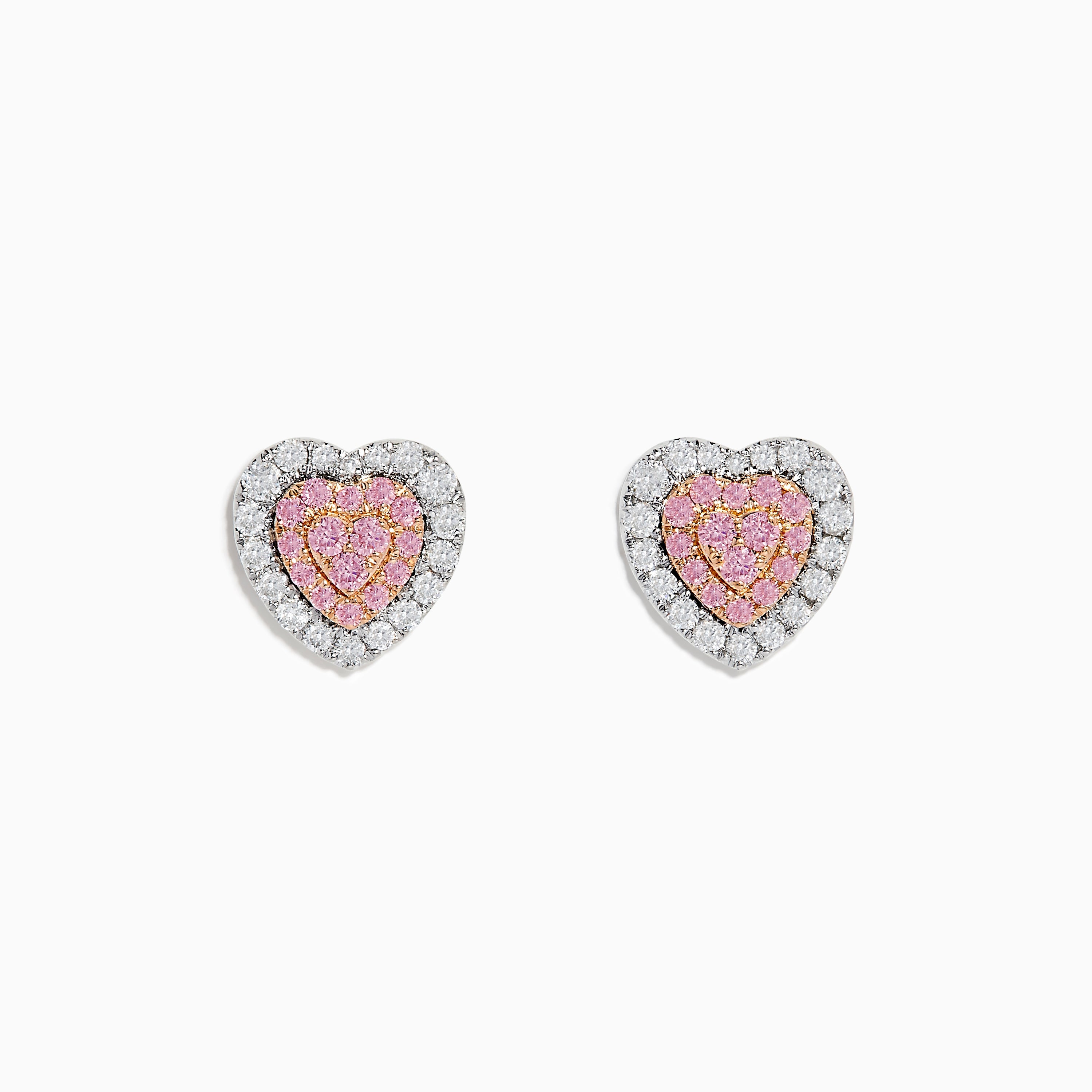 14K solid gold diamond hoop earrings for women with brilliant round-cut diamonds, perfect for luxury everyday wear.
