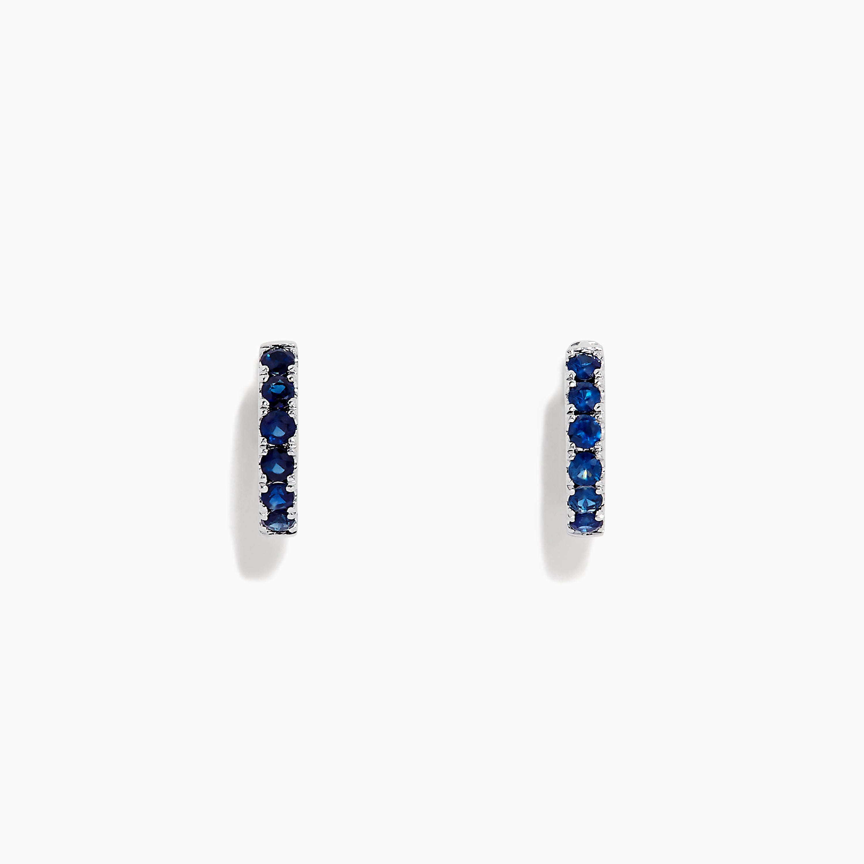 14K solid gold diamond hoop earrings for women with brilliant round-cut diamonds, perfect for luxury everyday wear.