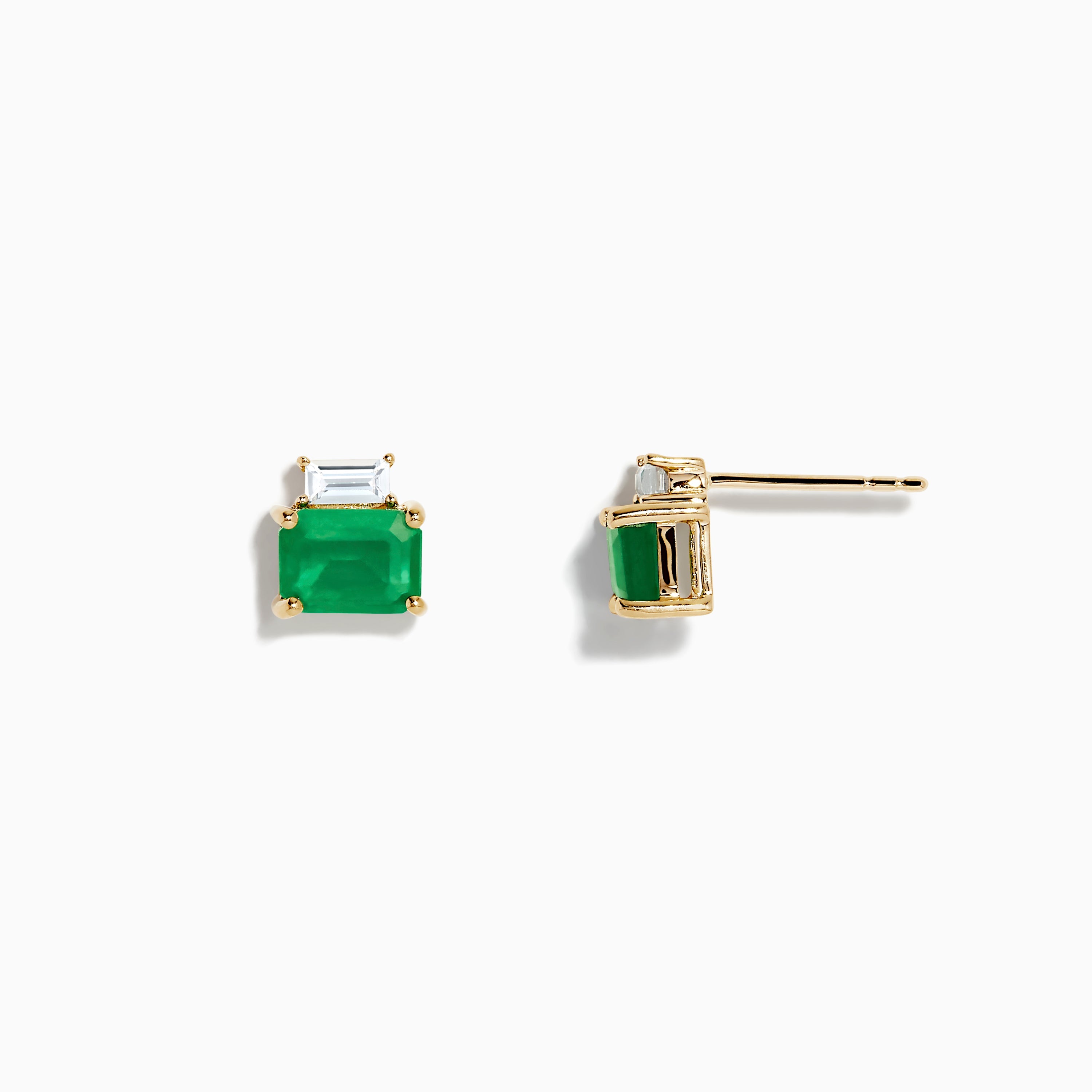 14K solid gold diamond hoop earrings for women with brilliant round-cut diamonds, perfect for luxury everyday wear.