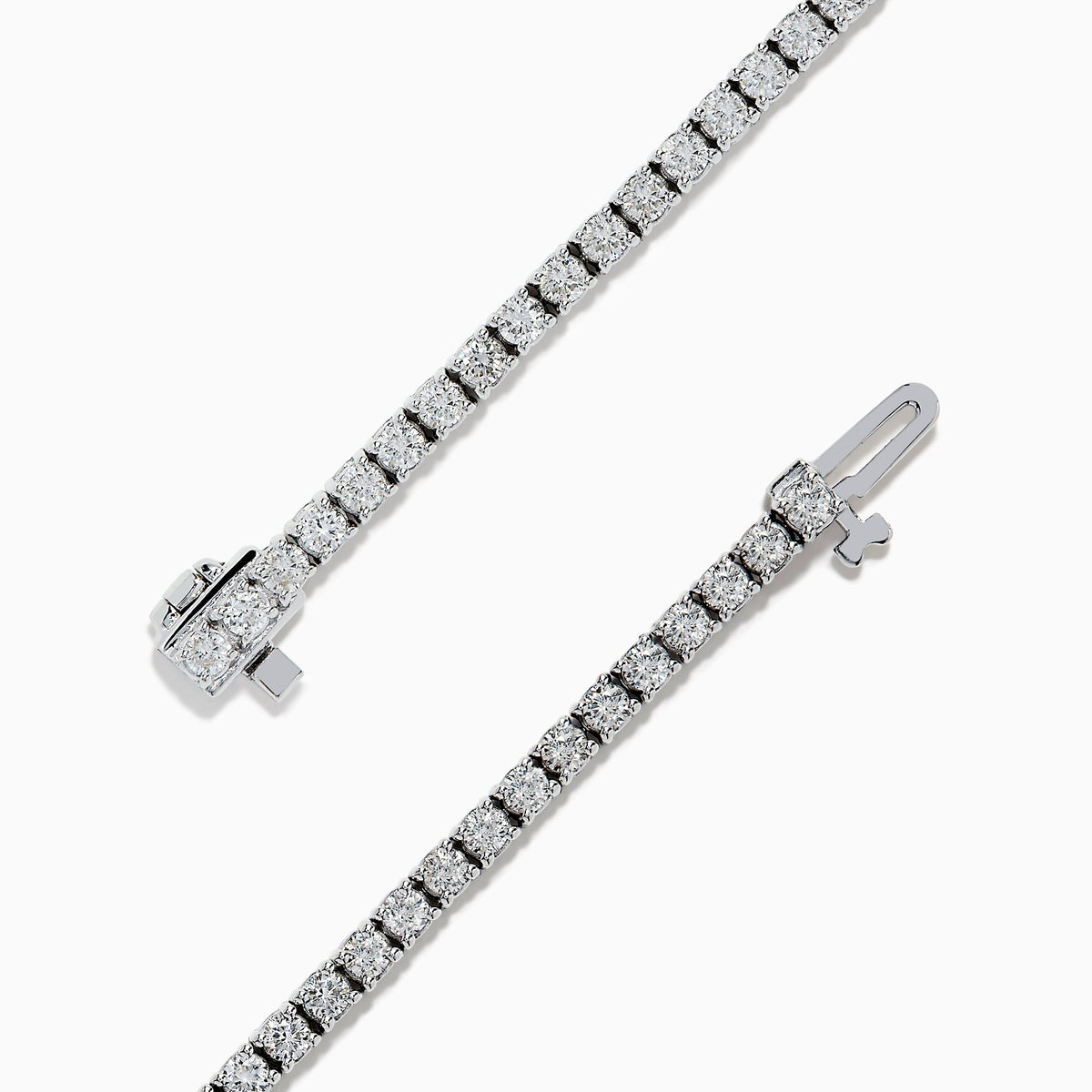 Pave Classica 14K White Gold Diamond Tennis Bracelet 2.99 TCW