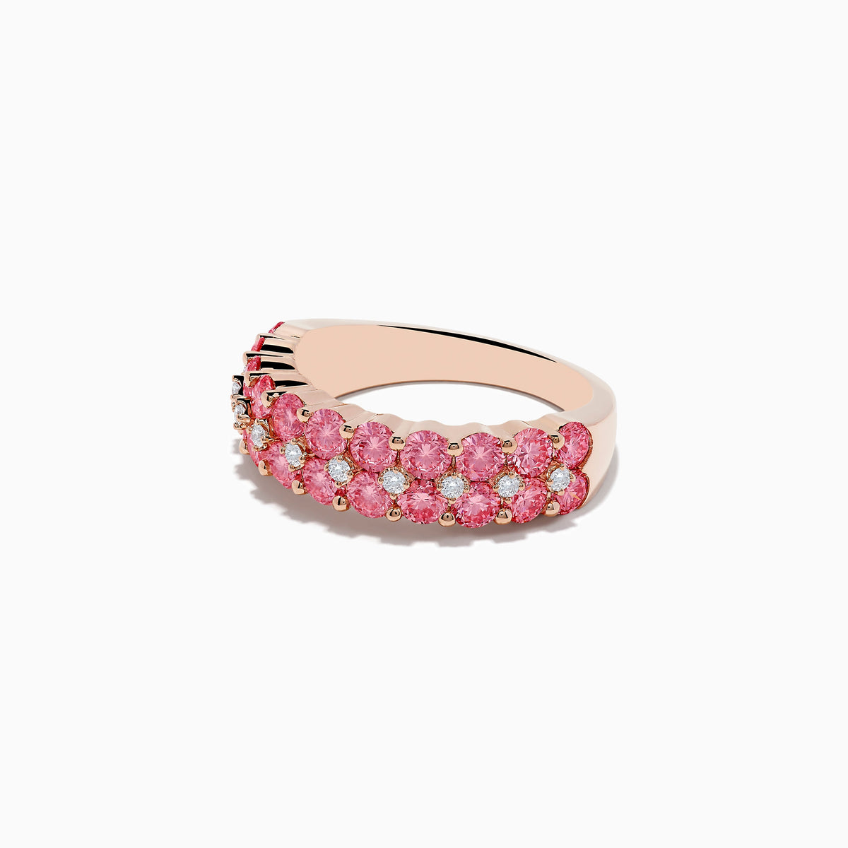 Reverie 14K Gold Lab Grown Pink and White Diamond Ring