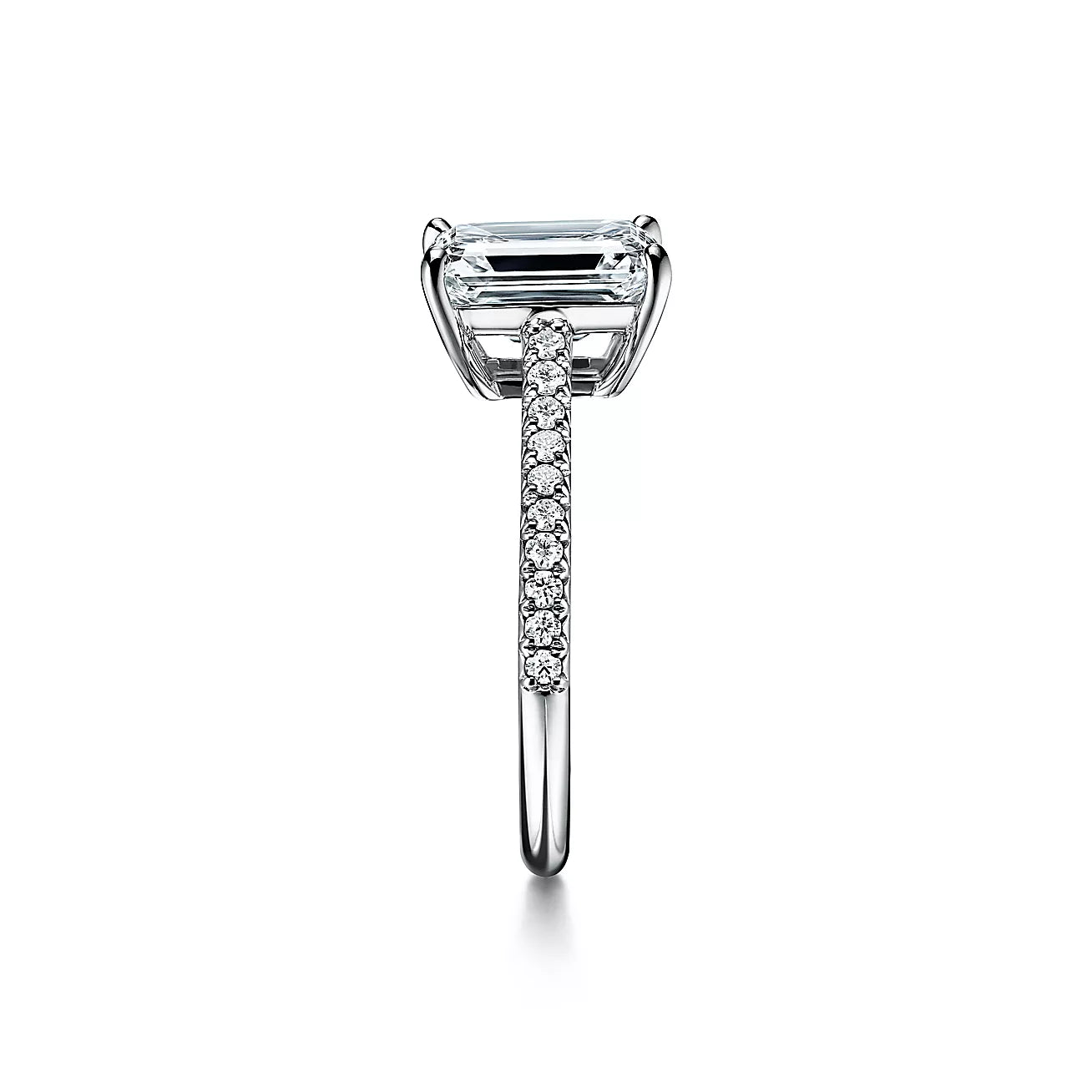 Emerald-cut Engagement Ring