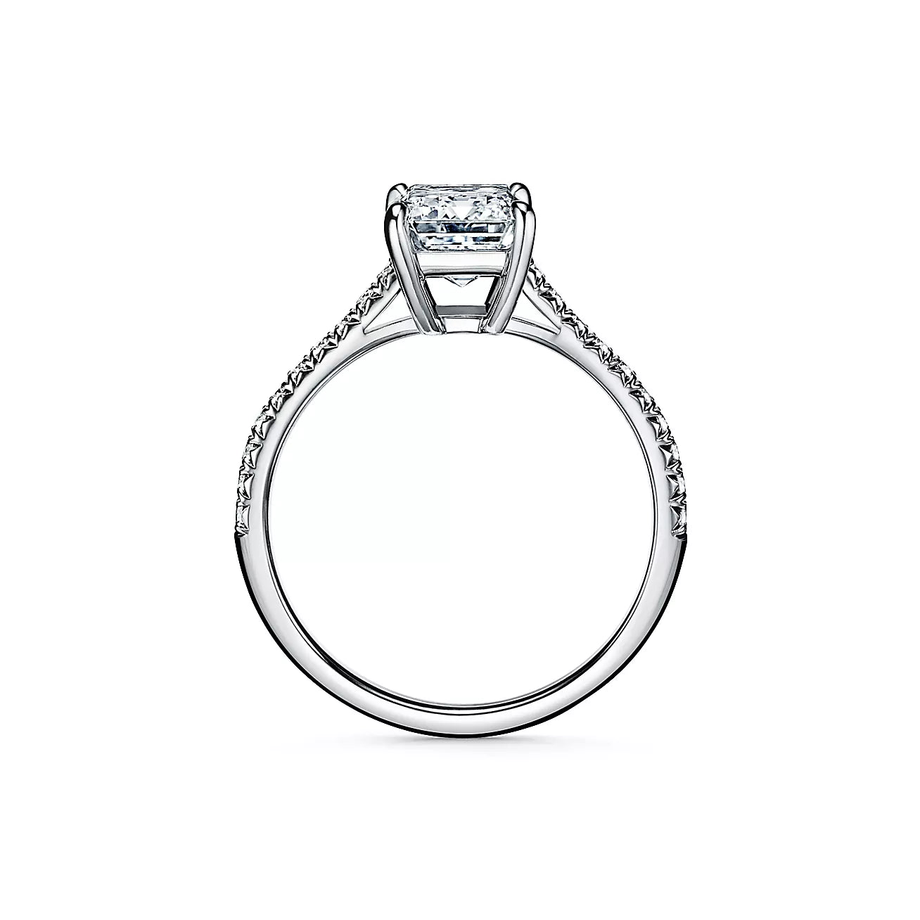 Emerald-cut Engagement Ring