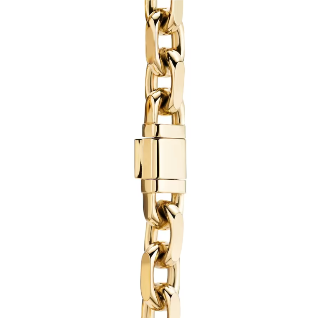 18K Gold Diamond Bracelet for Men
