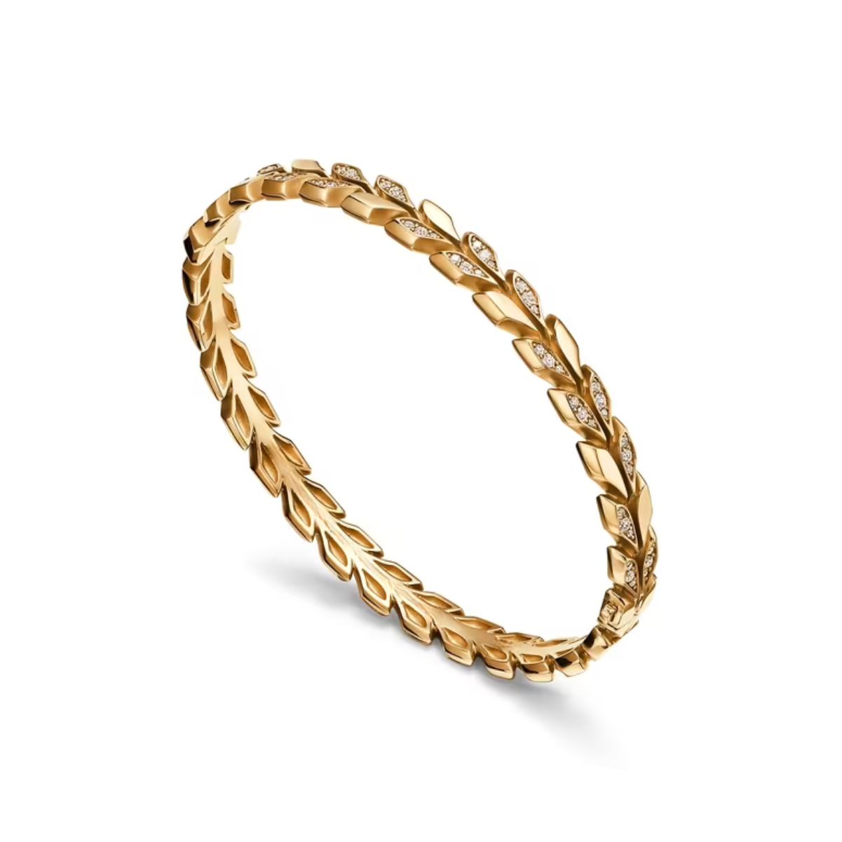 18K Gold Diamond Bracelet for Women