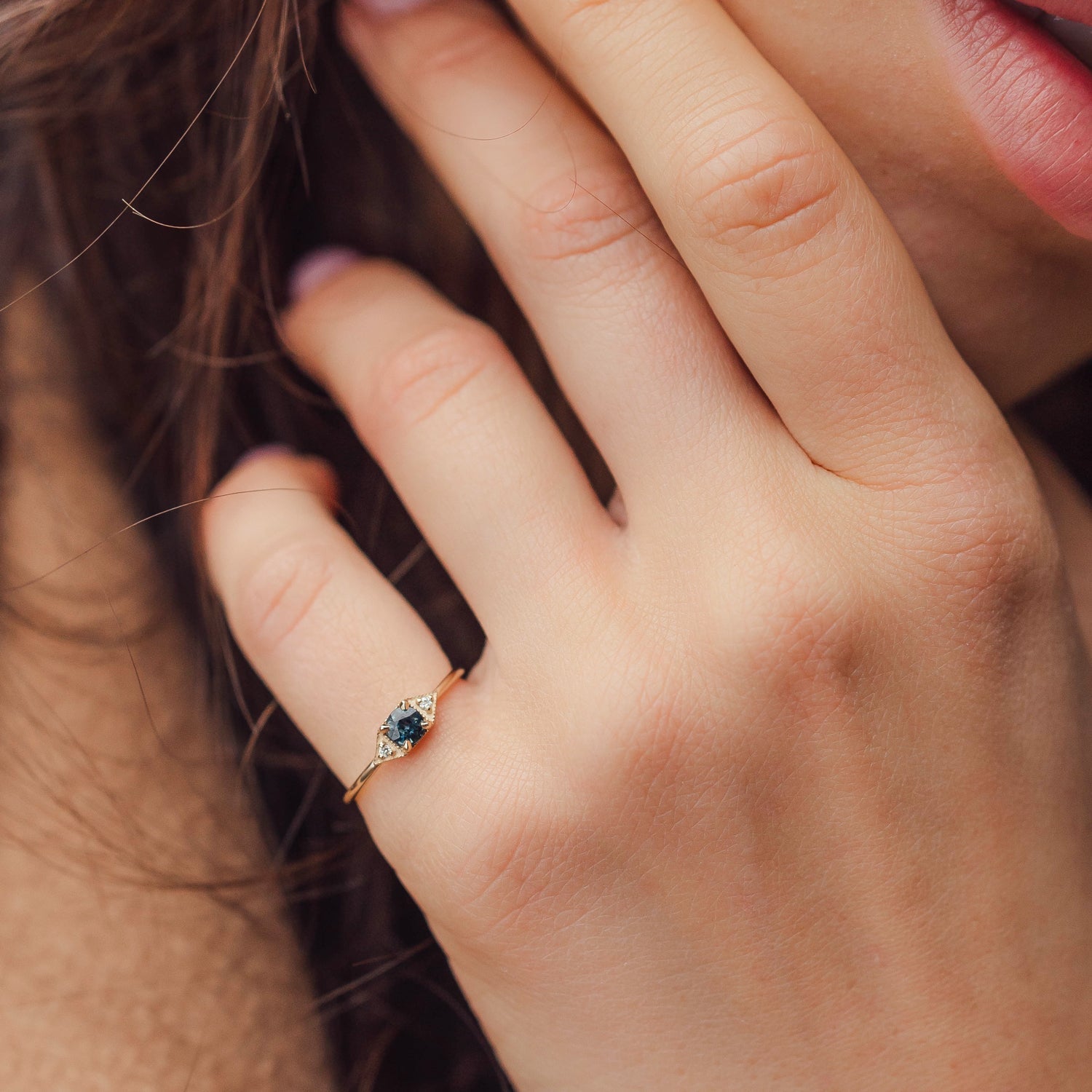 Princess Merida Sapphire Ring