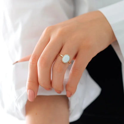 Vintage Crystal Ring