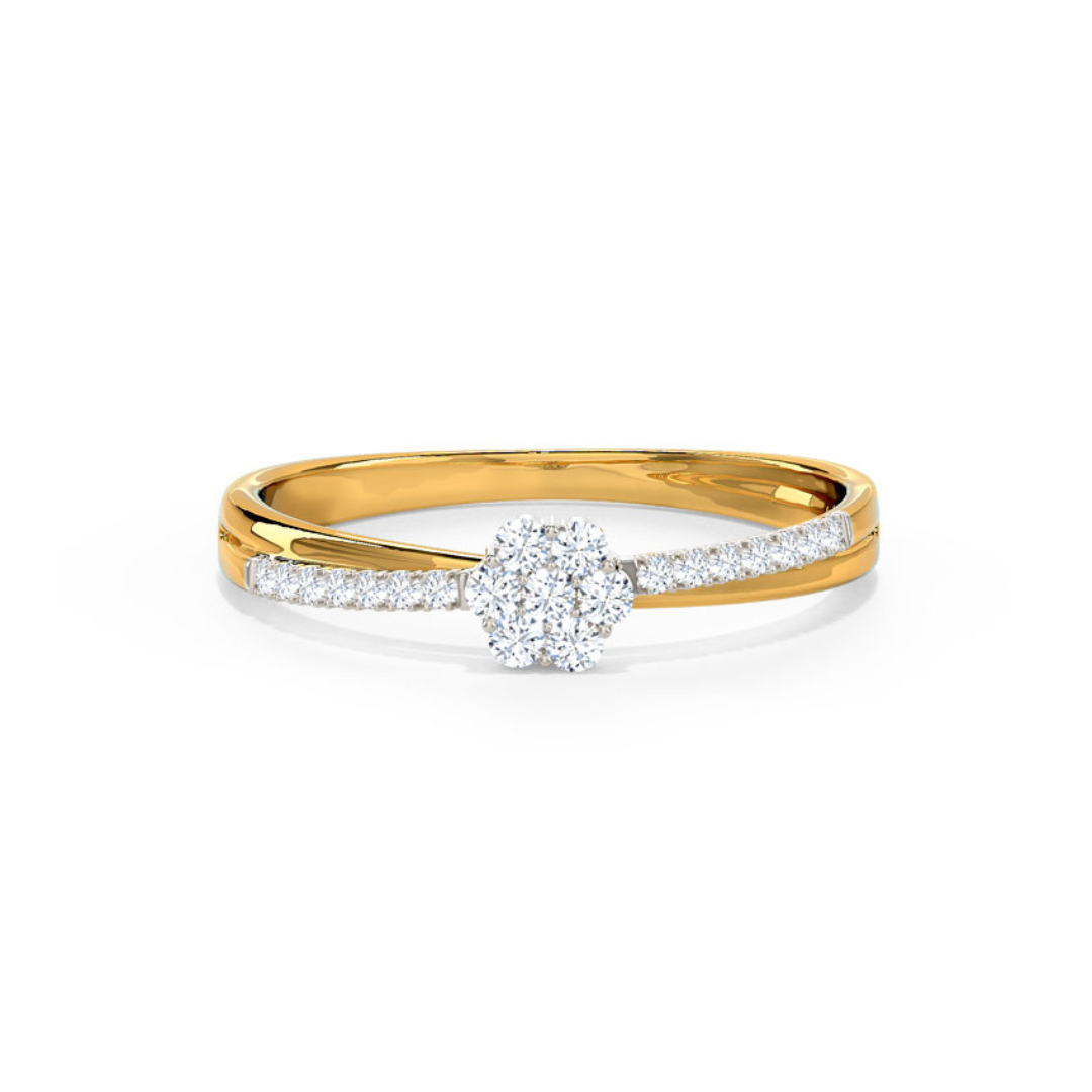 Erin Cluster Diamond Ring – Stunning and Elegant