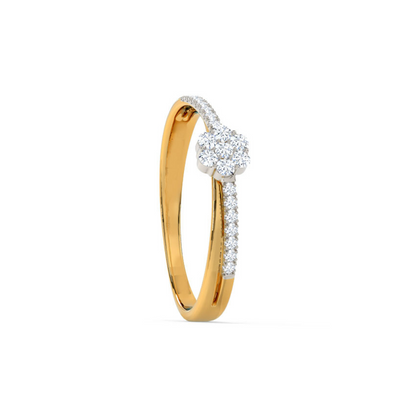 Erin Cluster Diamond Ring – Stunning and Elegant