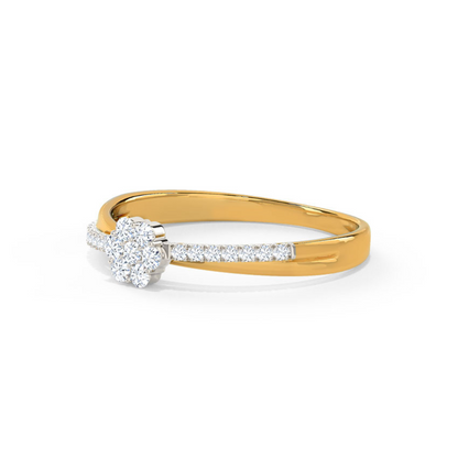 Erin Cluster Diamond Ring – Stunning and Elegant