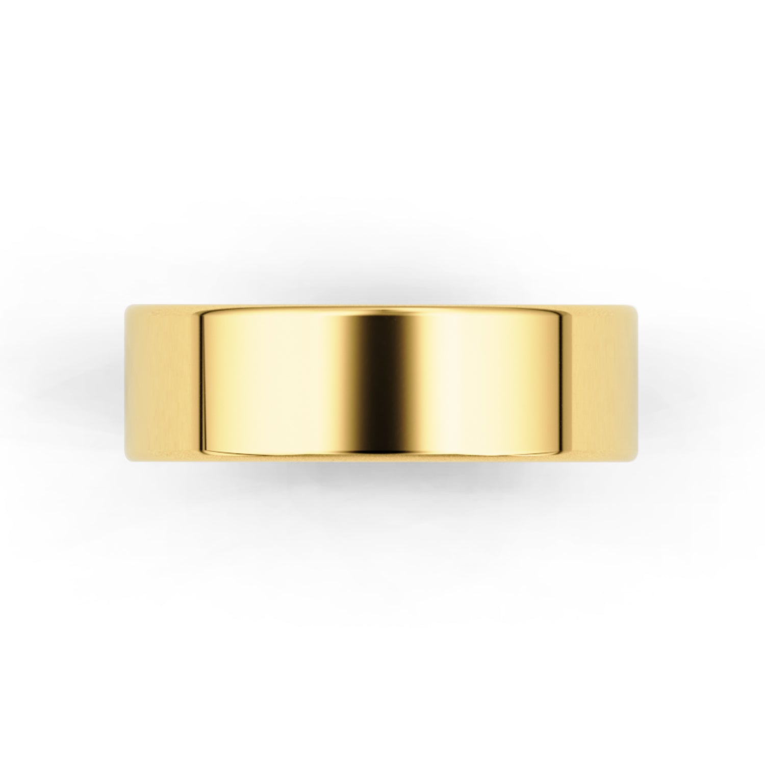 7mm Flat Forever Wedding Band, 14k Gold