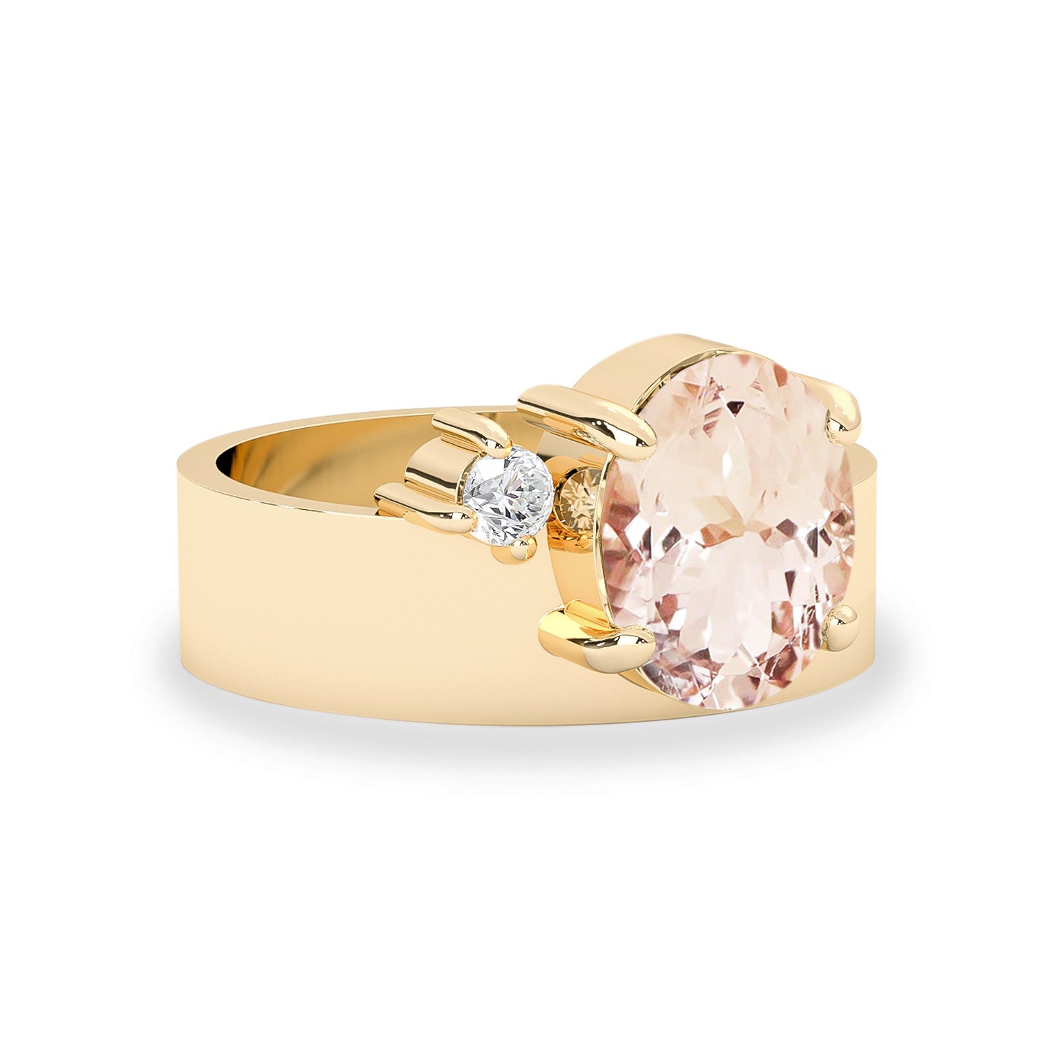 The Vibrant Soul Ring No.2, 2ct Morganite