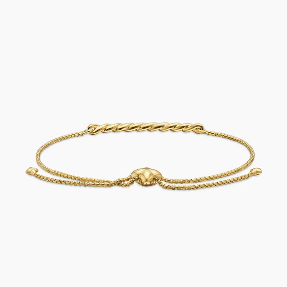 18K Gold Diamond Bracelet for Women