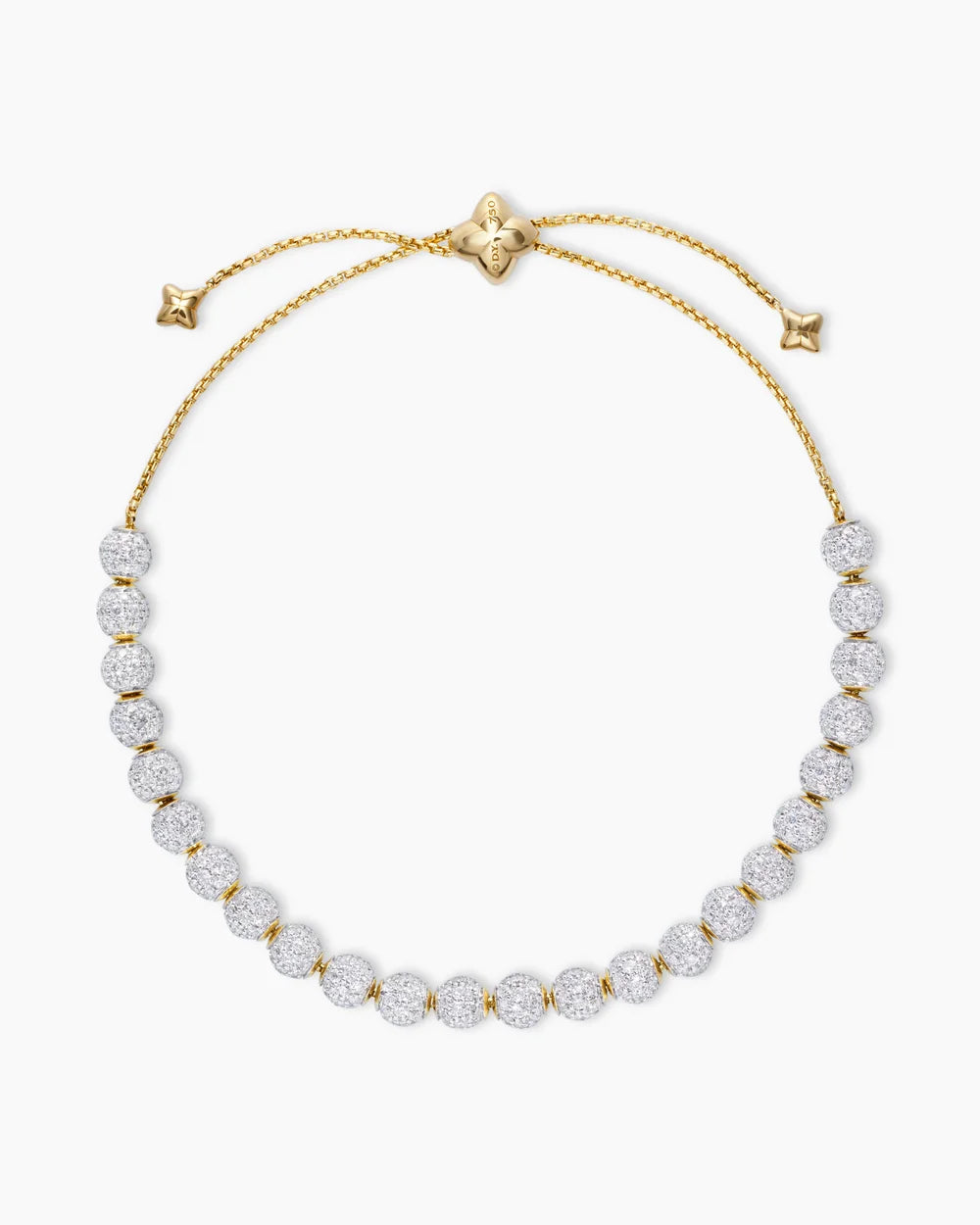 18K Gold Diamond Bracelet for Women