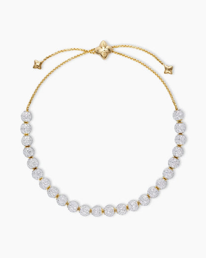 18K Gold Diamond Bracelet for Women