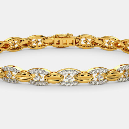 Golden Infinity Grace Bracelet