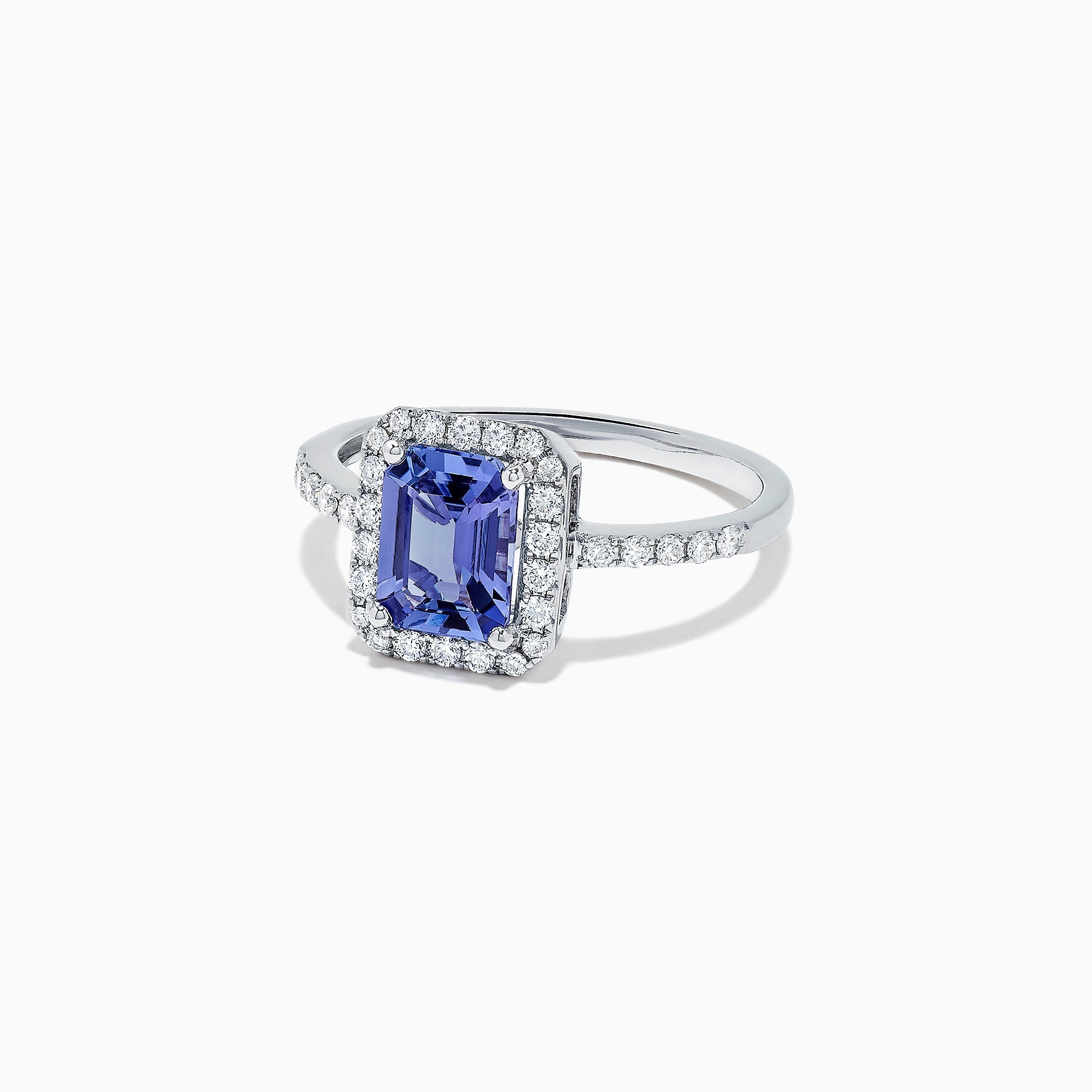 Nahla Siri 14K White Gold Tanzanite and Diamond Ring, 1.60 TCW