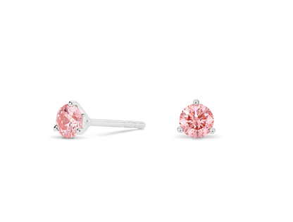 14K solid gold diamond hoop earrings for women with brilliant round-cut diamonds, perfect for luxury everyday wear.