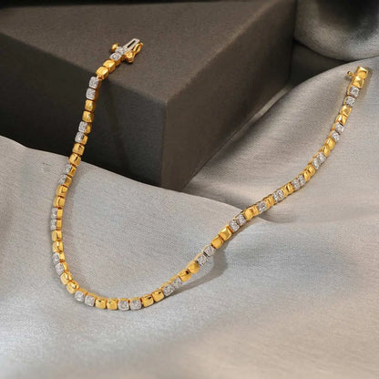 18K gold tennis bracelet
luxury diamond tennis bracelet
classic gold diamond bracelet
elegant women’s gold bracelet
round cut diamond bracelet
radiant gold bracelet for women
golden radiance tennis bracelet
fine jewelry diamond bracelet
everyday luxury gold bracelet
Classic Elegance Collection bracelet
women’s tennis bracelet gift idea
diamond bracelet for special occasions
handcrafted 18K diamond bracelet
minimal elegant diamond bracelet
sparkling gold tennis bracelet