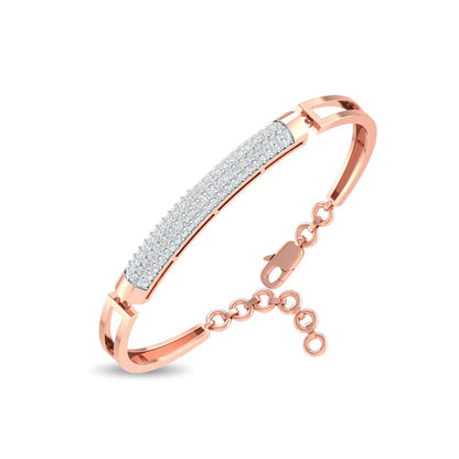 LuxeGlitz Diamond Studded Bracelet