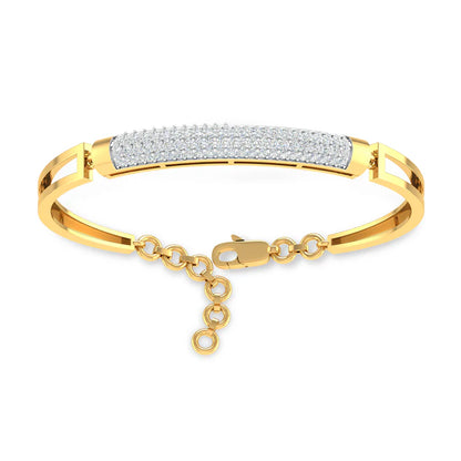 LuxeGlitz Diamond Studded Bracelet