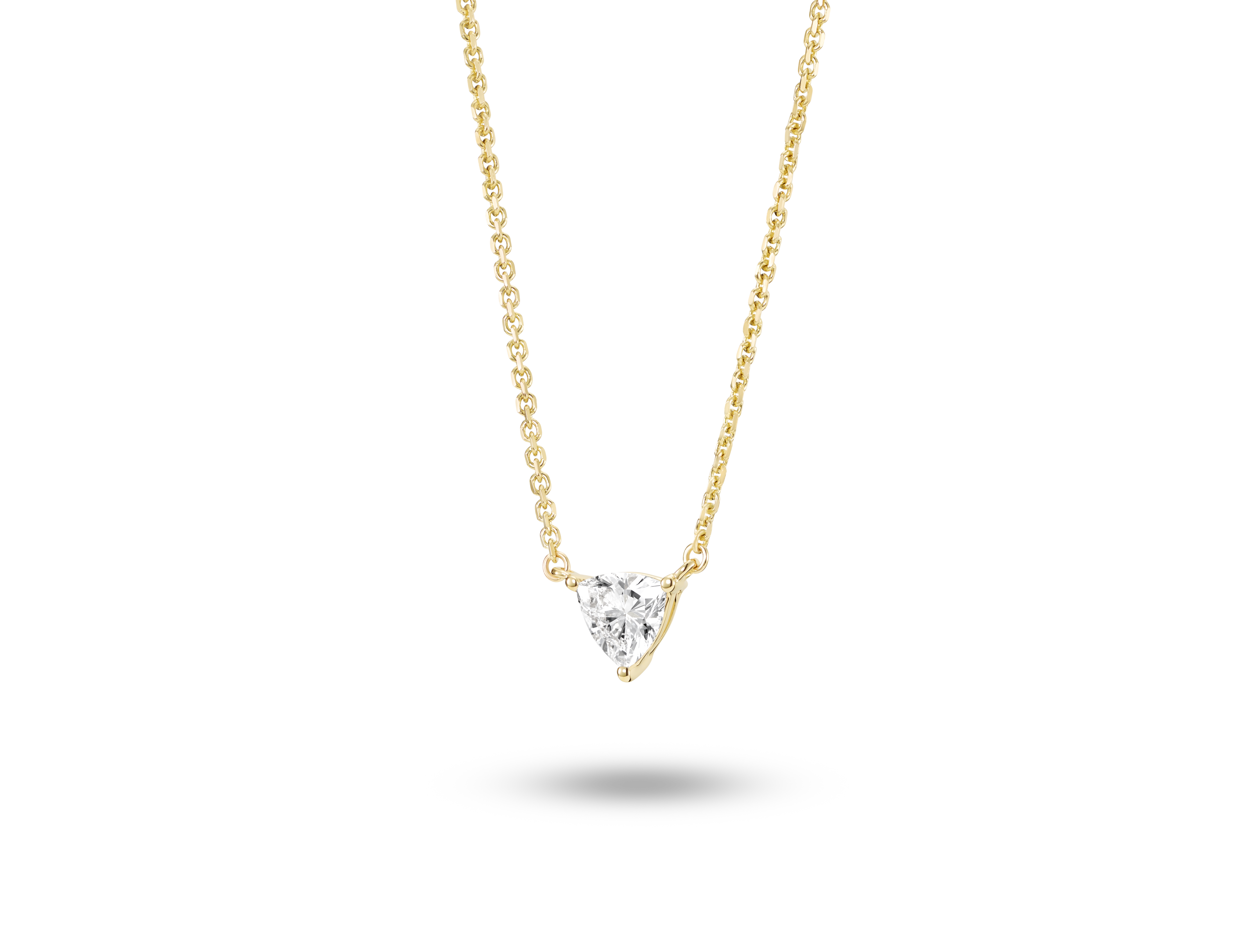 Lab-Grown Diamond ¼ct. Mini Trillion Pendant | White