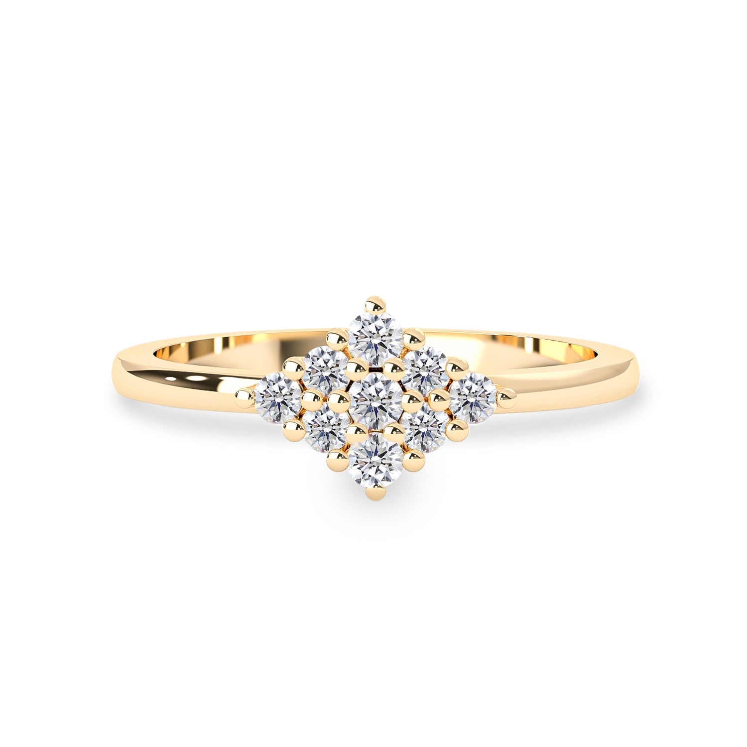 The Secret Rhombus Ring, Natural Diamonds