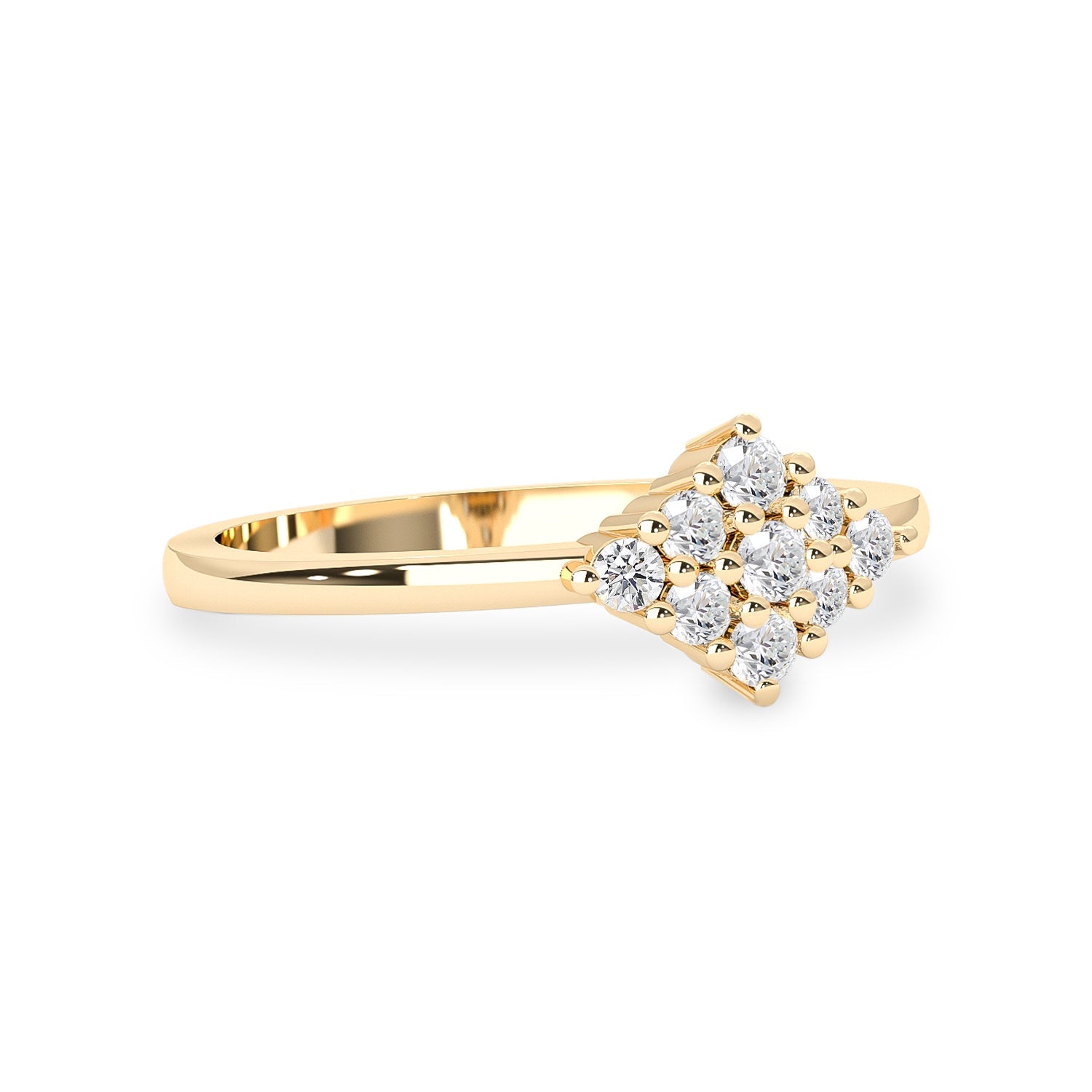 The Secret Rhombus Ring, Natural Diamonds