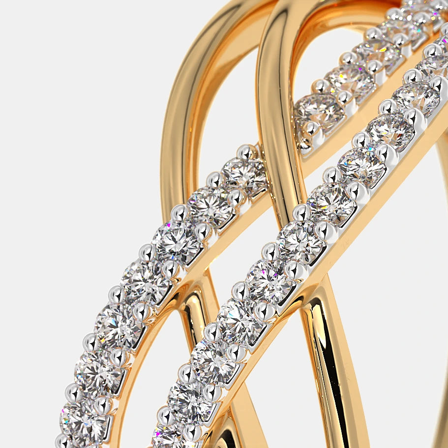 The Victoria Loop Gold Ring 14K