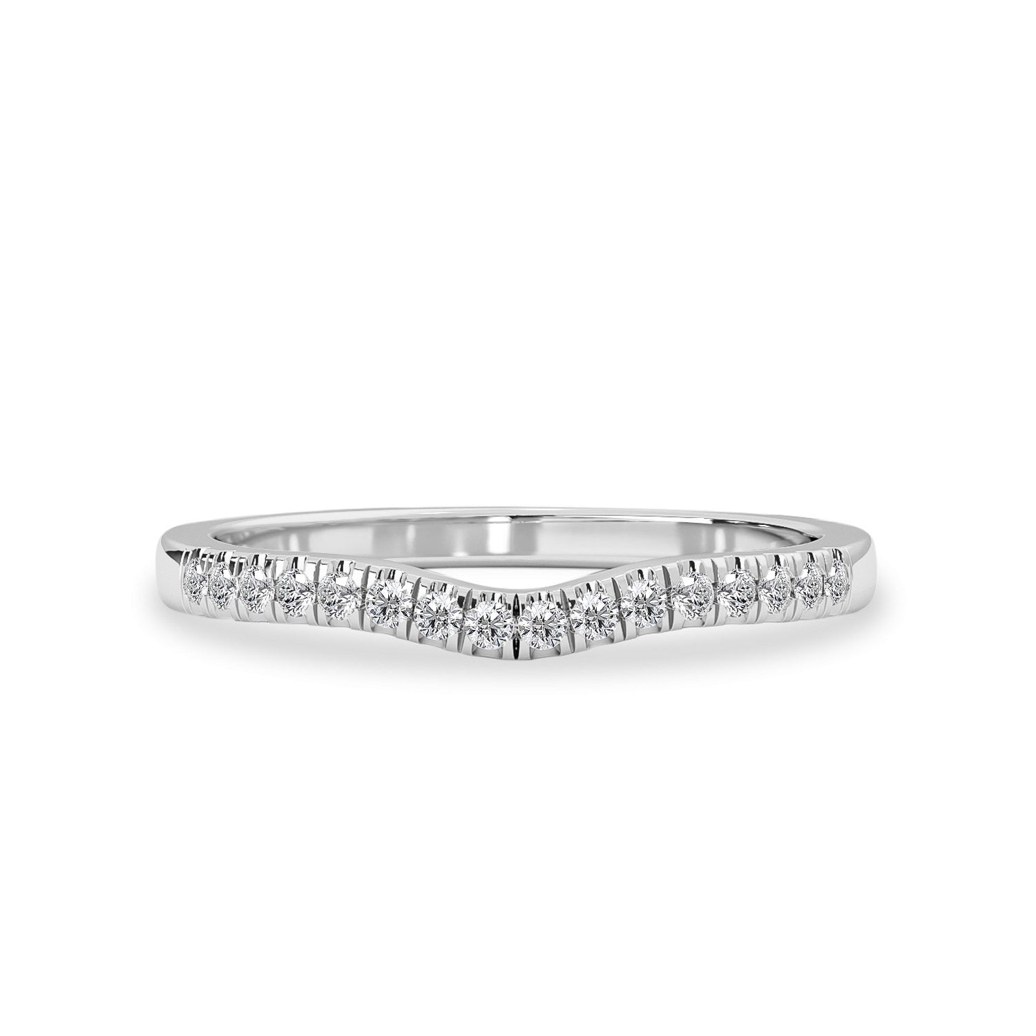 Classic Curved Eternity Ring No.1