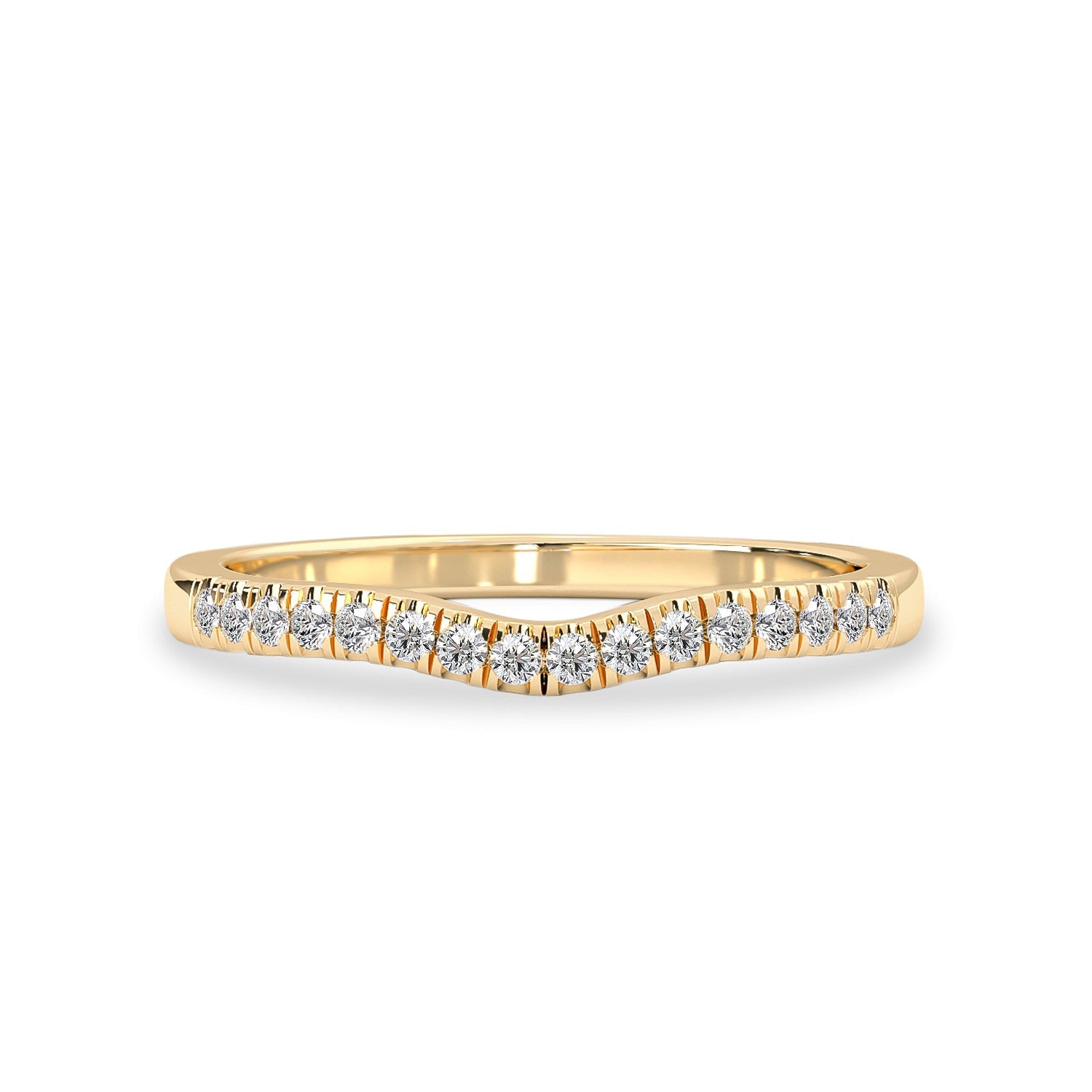 Classic Curved Eternity Ring No.1